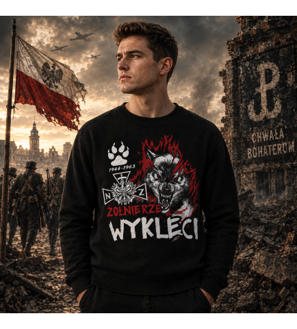 BLUZA ŻOŁNIERZE WYKLĘCI 44-63
